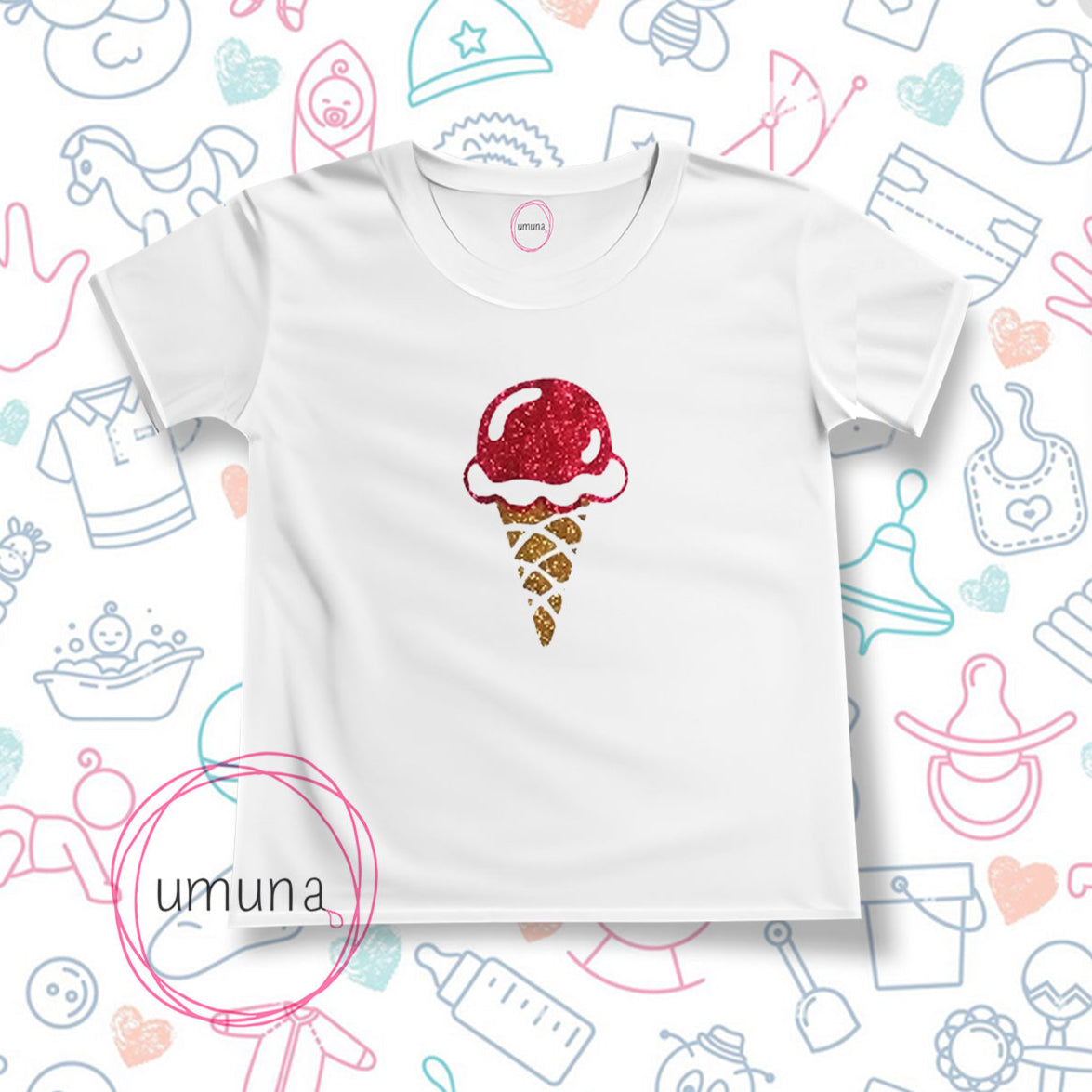T-shirt bambino Gelato