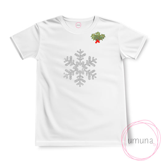 T-Shirt fiocco di neve