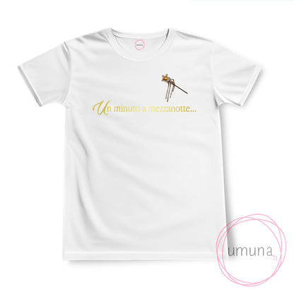 T-shirt "Un minuto a mezzanotte" bacchetta magica